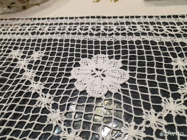 Скатерть хлопковая с вышивкой Германия