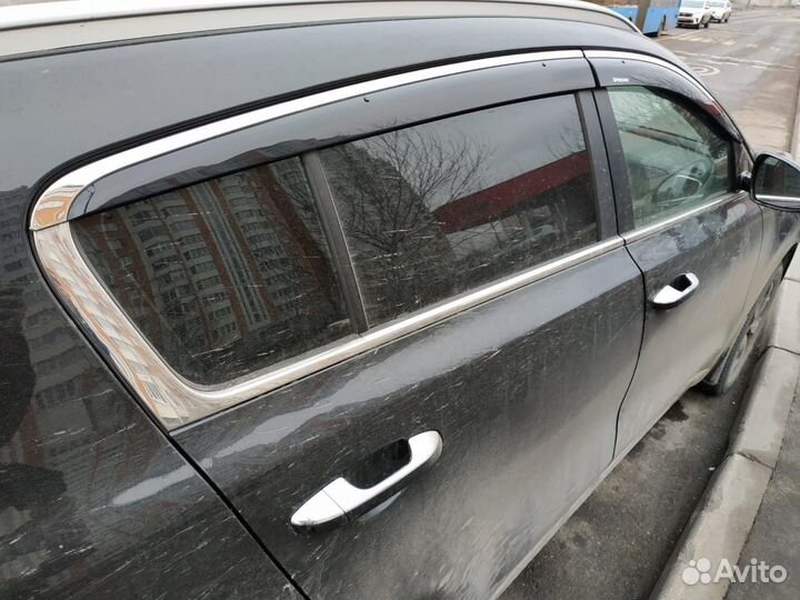 Дефлекторы окон Kia Sportage 2016-2021