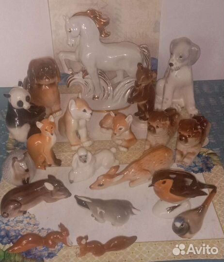 Статуэтки животных,анималистика лфз