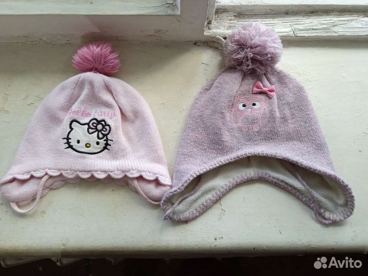 Детские шапочки (много)