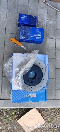 Тормозные диски + колодки exeed vx /txl