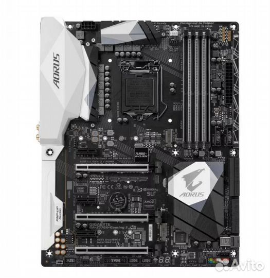 Материнская плата с процессором intel i5 7600к