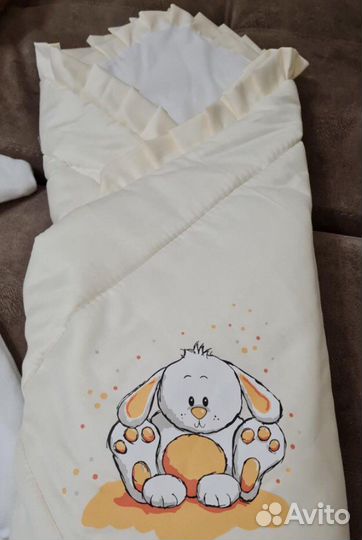 Конверт одеяло на выписку зима