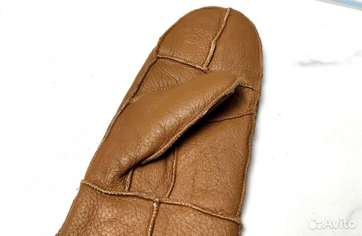 Руковицы Варежки Дубленочные Теплые Шубенки