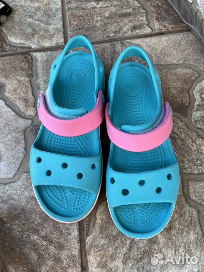 Crocs босоножки для девочки