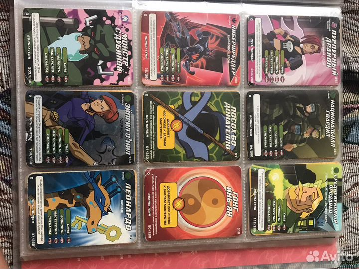 Карточки черепашки ниндзя