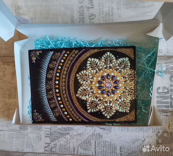 Обложка на паспорт ручная работа