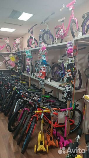Велосипеды в ассортименте