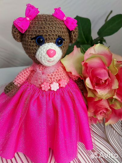 Вязаный мишка
