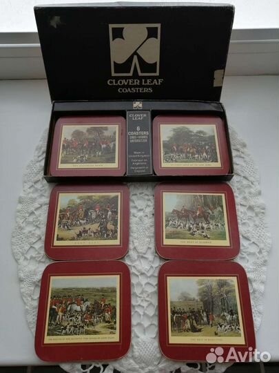 Винтажные подставки под стаканы