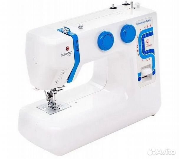 Швейная машина Comfort 11 белый/синий