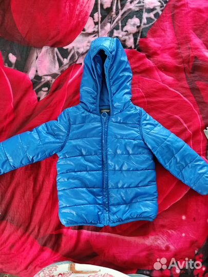 Куртка детская демисезонная для мальчика 92
