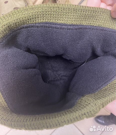 Шапки на флисе теплые