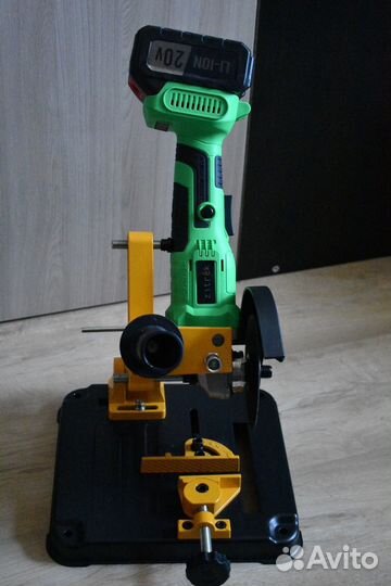 Болгарка аккумуляторная+Стойка для ушм