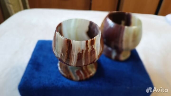 2 Бокала из оникса