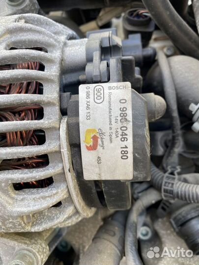 Генератор BGB Audi A4 B7 8ED 0986046180