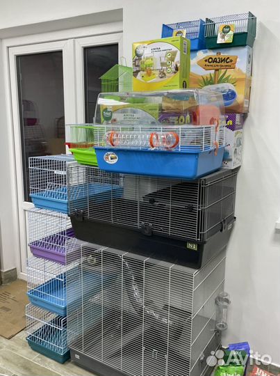 Клетки для птиц и зверей