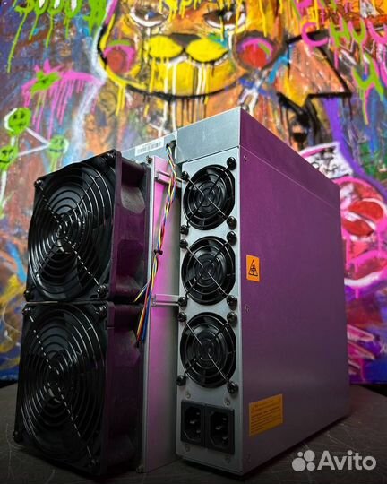 Asic bitmain antminer L7 Новый майнер первый скотч