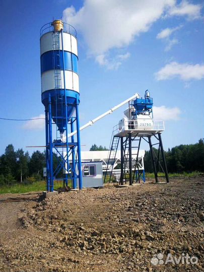 Бетонный завод HZS 35 (35 кубов/ч)