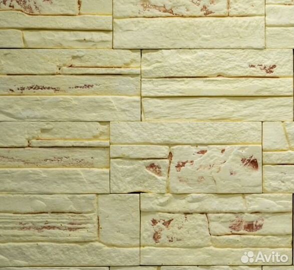 Гипсовая плитка под кирпич Касавага 