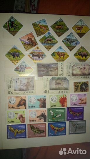 Марки СССР и Зарубежные 1975-77г