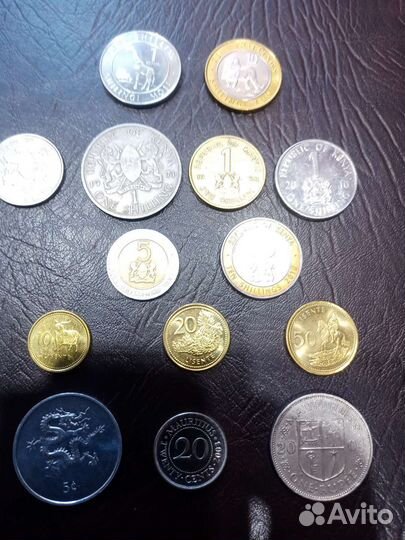 Монеты стран африки