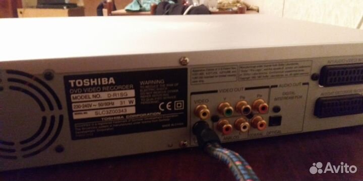 Dvd Toshiba пишущий