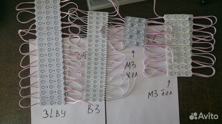 Светодиодные рекламные модули