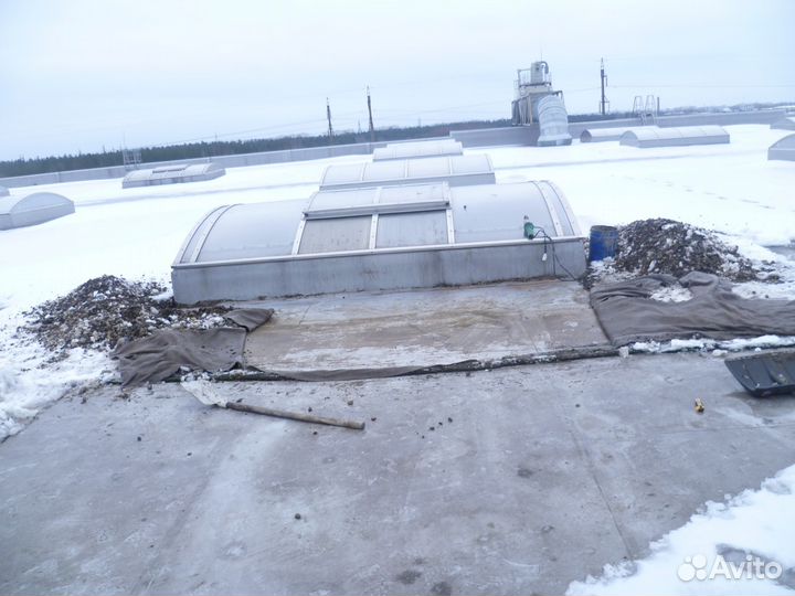 Ремонт кровли мембранной