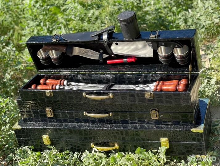 Шашлычный подарочный набор