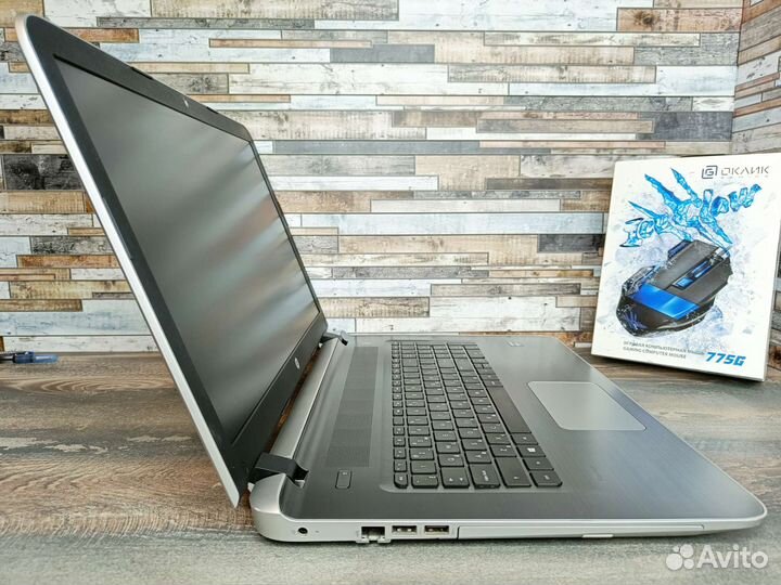 Ноутбук HP 17.3/ IPS/ A10/ SSD