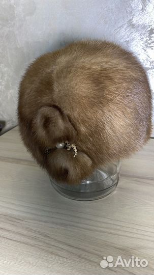 Шапка норковая женская