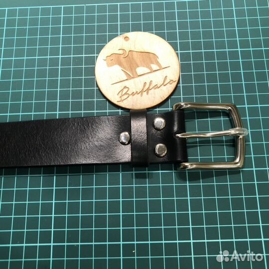 Ремень мужской кожаный Buffalo, италия