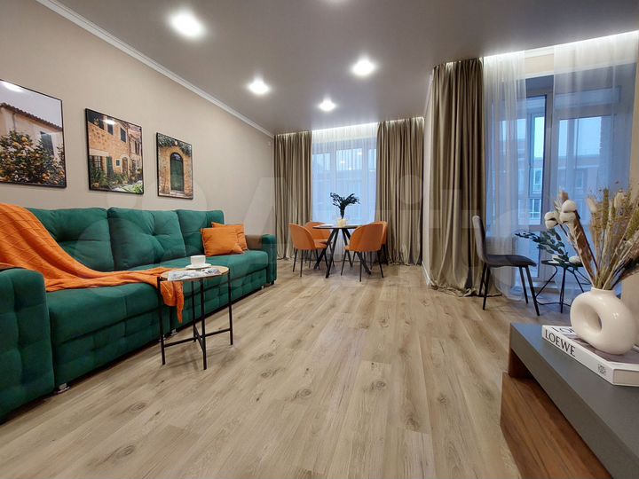 2-к. квартира, 60,2 м², 8/9 эт.