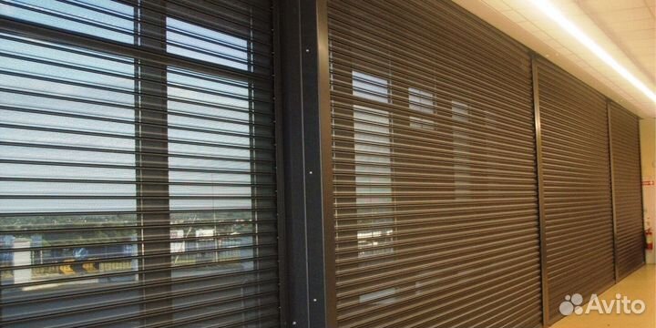 Рольставни для торговых центров под ключ