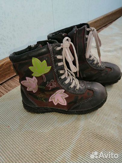 Ботинки осень