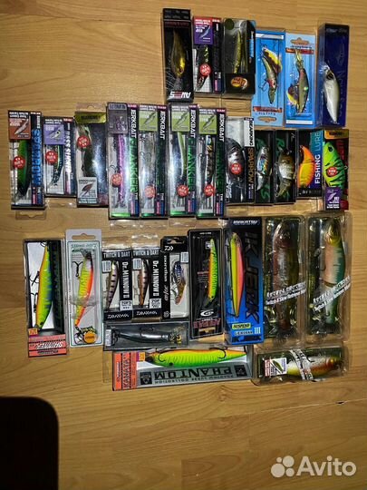 Воблеры imakatsu, OSP, Daiwa, Pontoon21