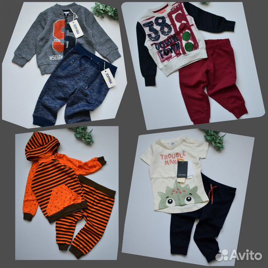 Детская одежда Новая 80 86