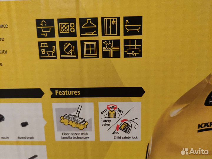 Паровой новый очиститель Karcher EasyFix KST2