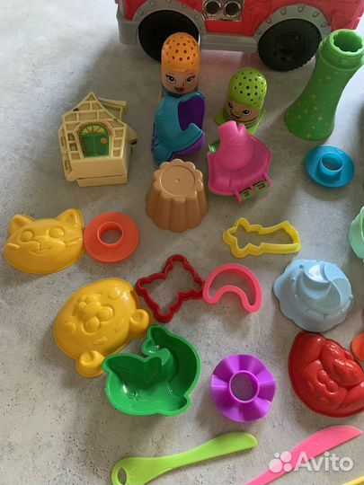 Play Doh машинки и формочки
