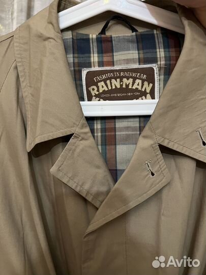 Винтажный тренч