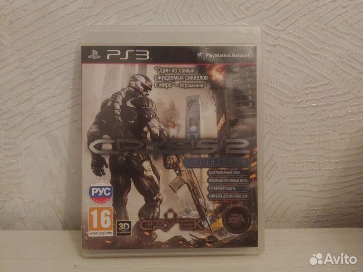 Crysis 2 Limited edition ps3