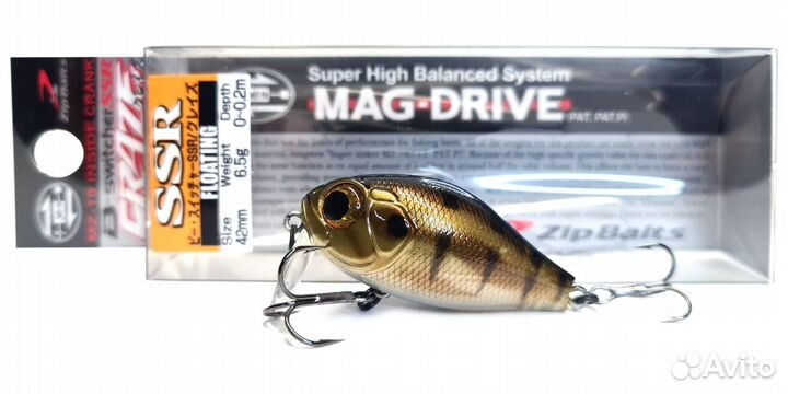 ZipBaits B-Switcher Craze SSR (8 цветов). Япония