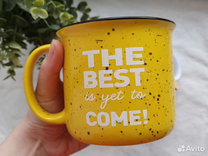 Кружка желтая Atmosphere 470 мл