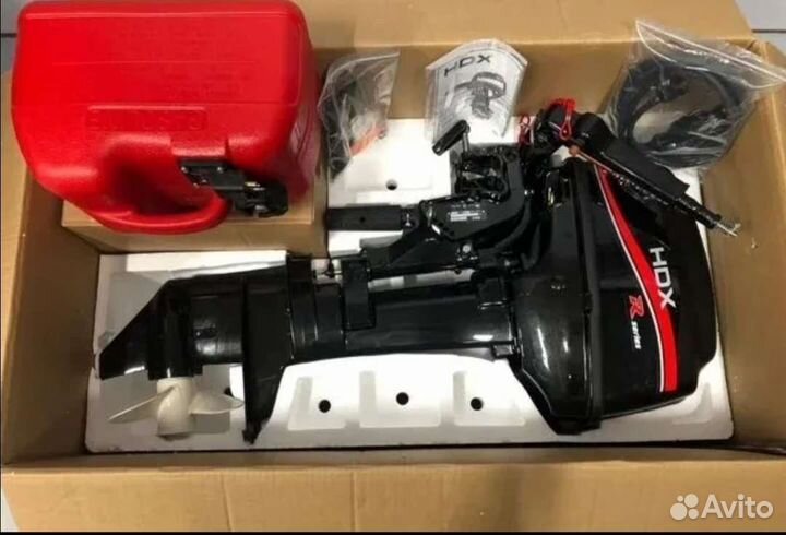 Мотор лодочный HDX R series T 9,9 BMS, 2-х