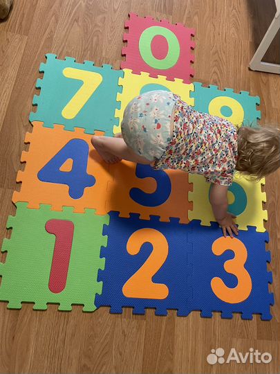 Коврик пазл