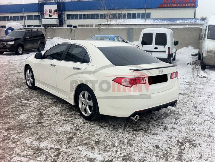 Диффузор Sport на задний бампер для Honda Accord 8