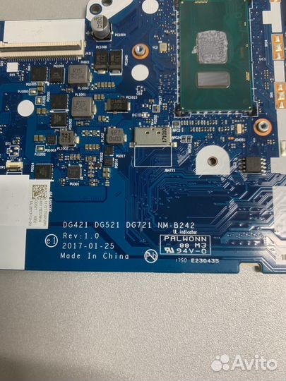 Материнская плата lenovo 320-15ikb