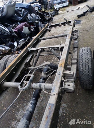 Задняя часть рамы некст с номером до удлинения