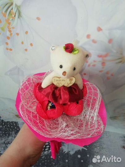 Букеты из игрушек